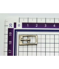 PACK HEBILLA ALARGADA  ZAMAK 8MM PLATA