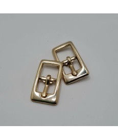 PACK HEBILLA ALARGADA  ZAMAK 8MM ORO CLARO