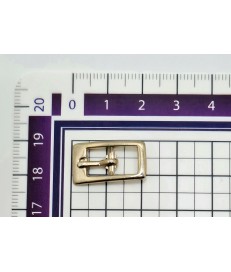PACK HEBILLA ALARGADA  ZAMAK 8MM ORO CLARO